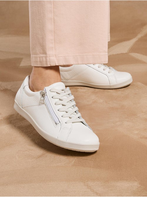 Baskets basses zippées et lacées - PEDICONFORT - Kiabi