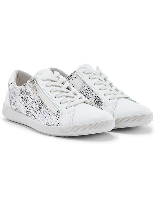 Baskets basses zippées et lacées - PEDICONFORT - Kiabi