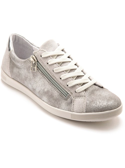 Baskets basses zippées et lacées - PEDICONFORT - Kiabi