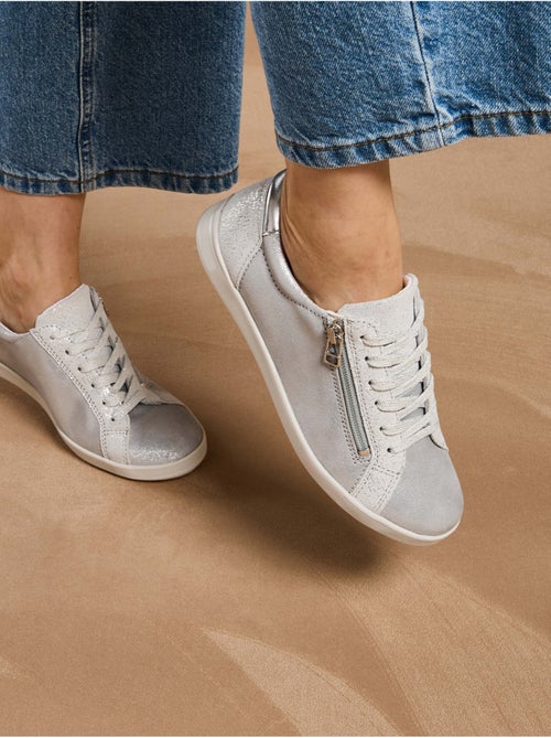 Baskets basses zippées et lacées - PEDICONFORT - Kiabi