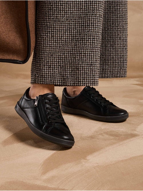 Baskets basses zippées et lacées - PEDICONFORT - Kiabi