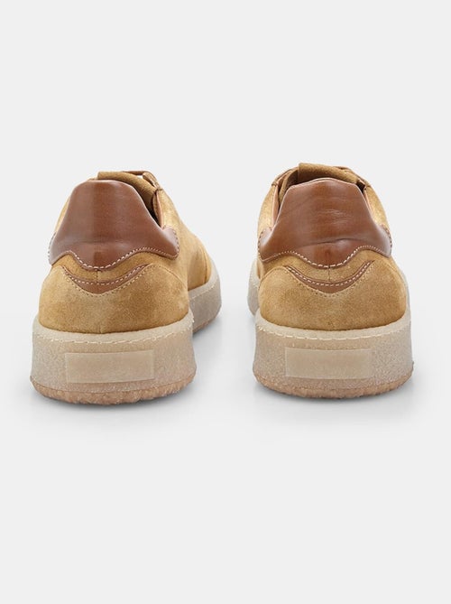 Baskets BATA à lacets et velcro - Kiabi