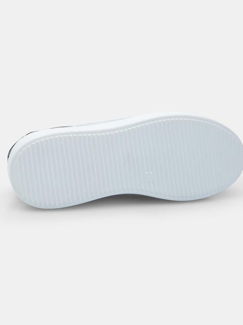 Baskets BATA à lacets et velcro - Kiabi