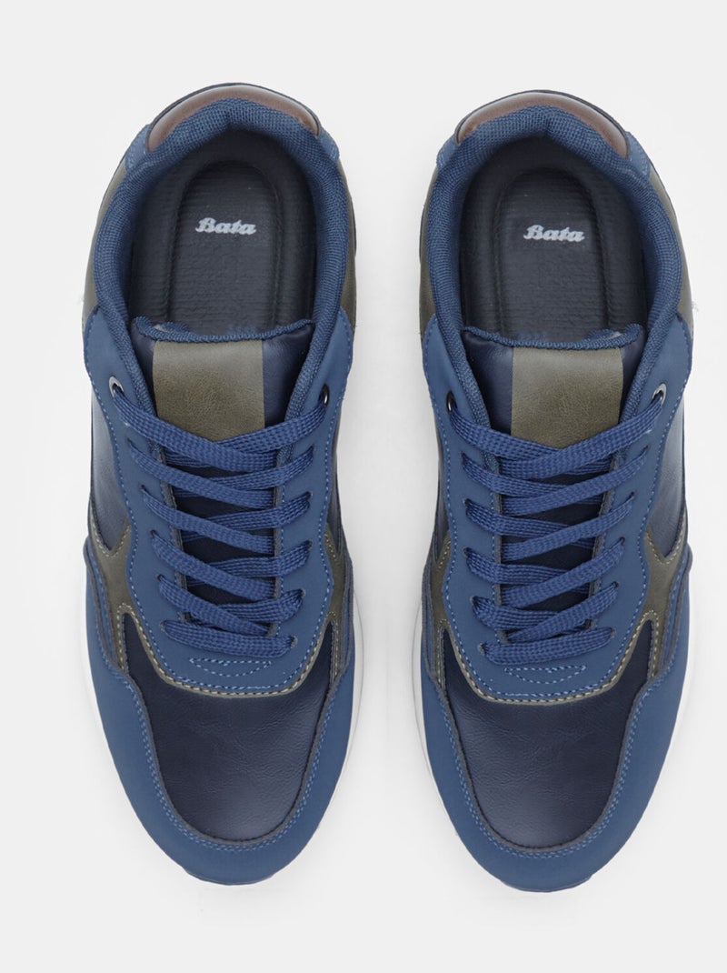 Baskets  BATA Bleu - Kiabi