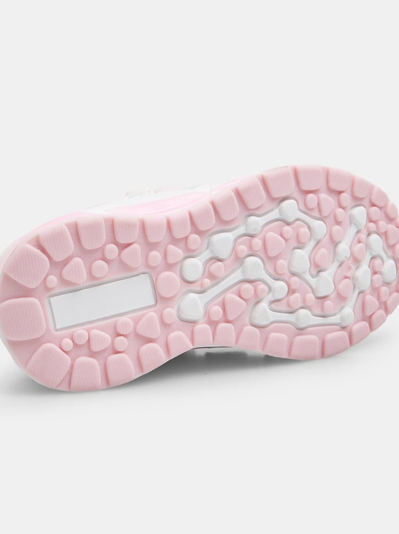 Baskets BATA Bubblegummers en tissu confortables Rose - Kiabi