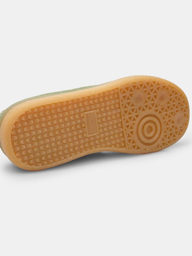 Baskets Bata en daim Vert - Kiabi