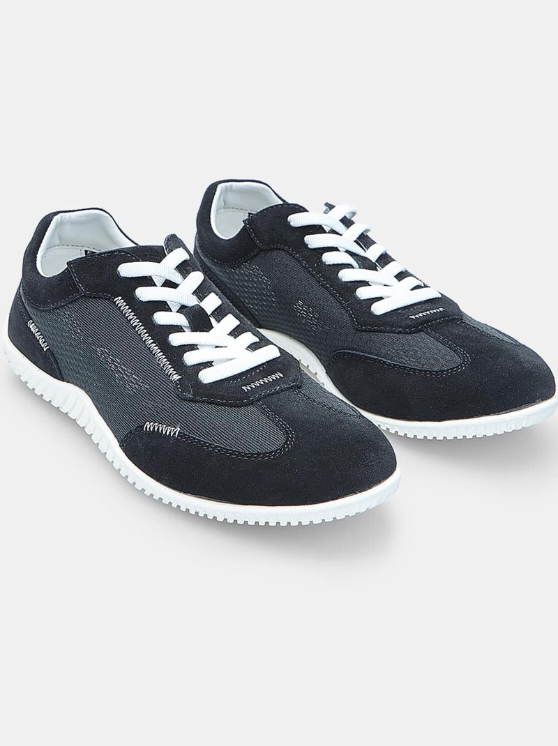 Baskets Bata Noir mat - Kiabi