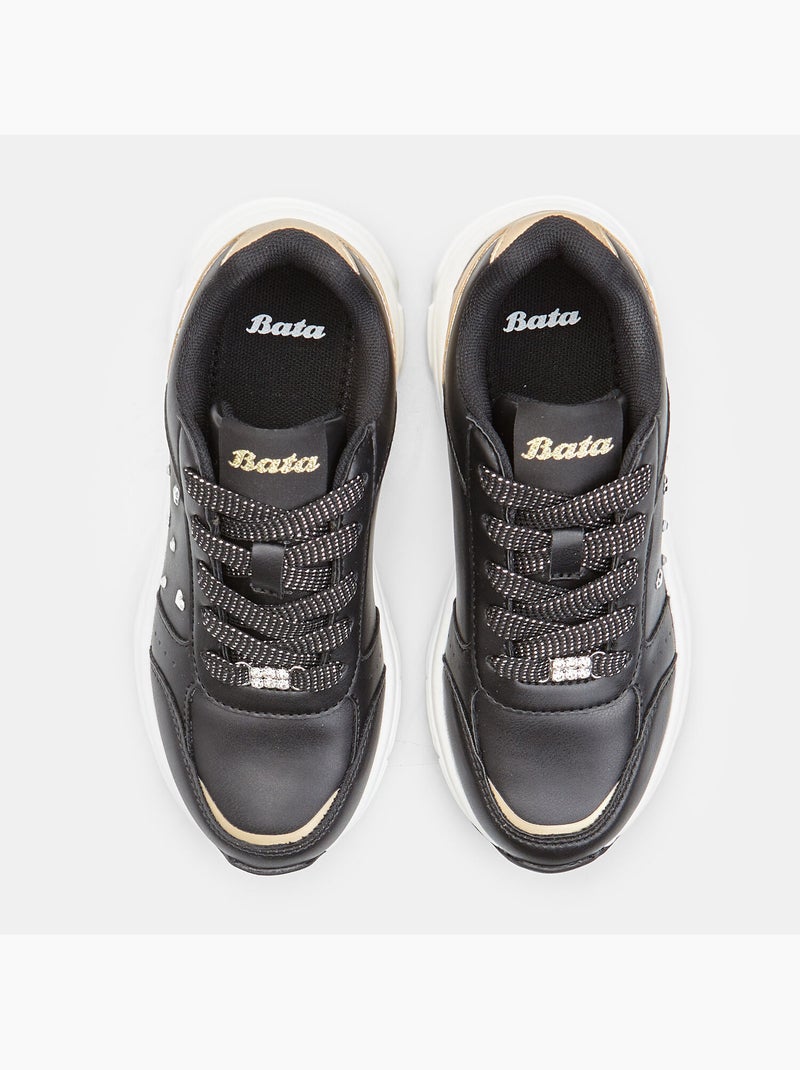 Baskets Bata Noir - Kiabi
