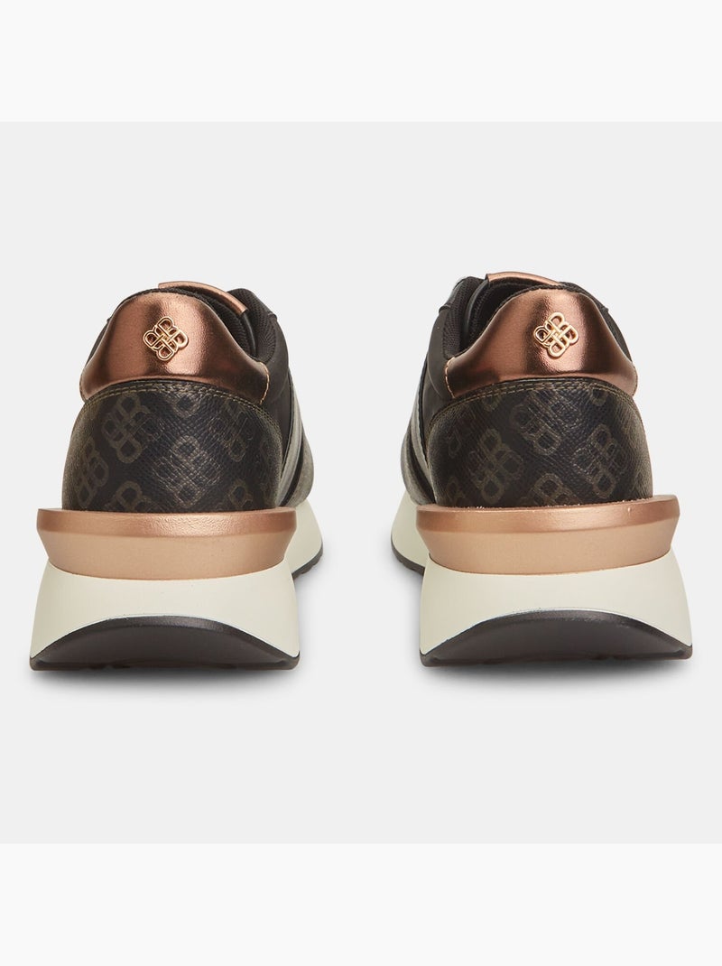Baskets Bata Red Label à semelle plateforme Noir - Kiabi
