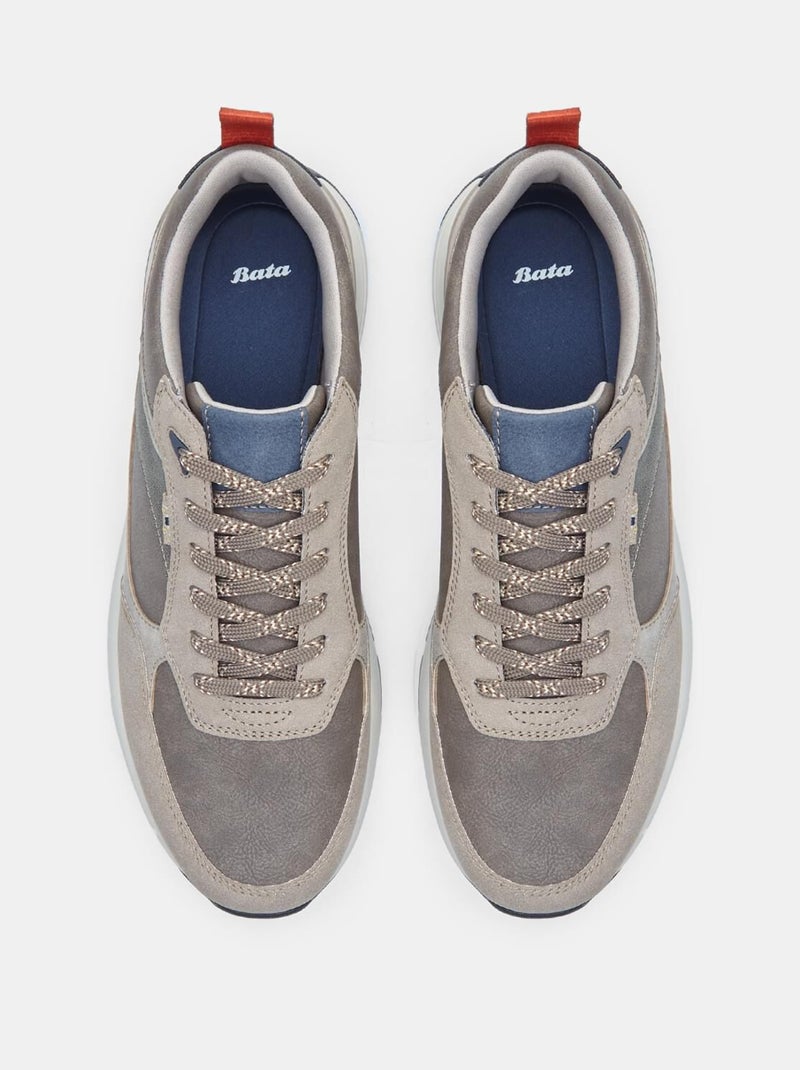Baskets  BATA Taupe - Kiabi