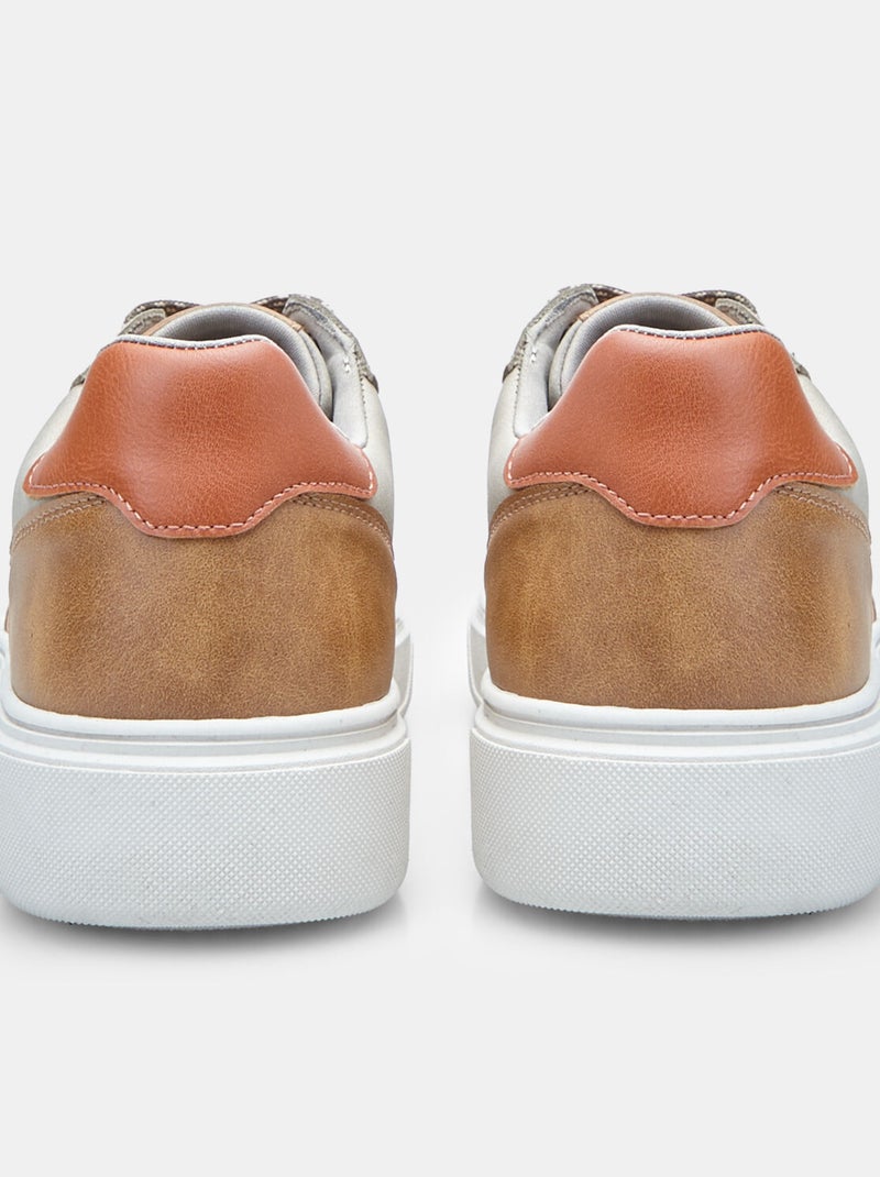 Baskets  bata Taupe - Kiabi