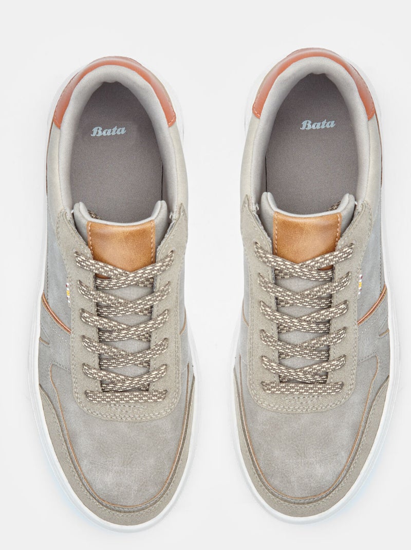 Baskets  bata Taupe - Kiabi