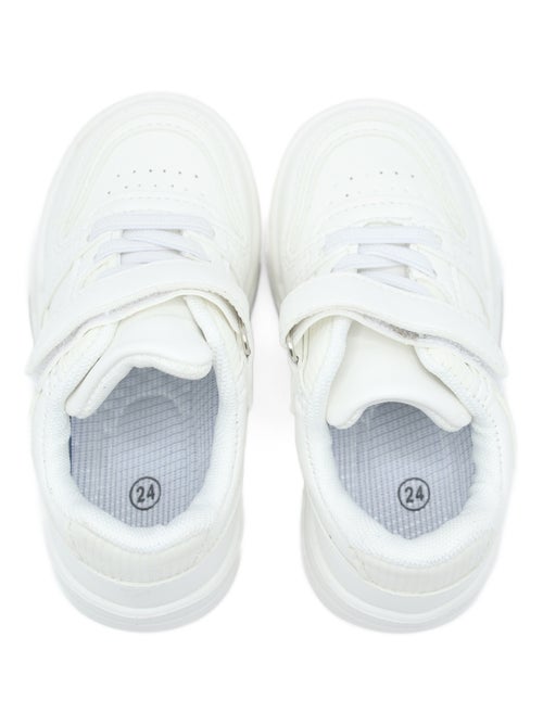 Baskets Bébé à scratch - Kiabi