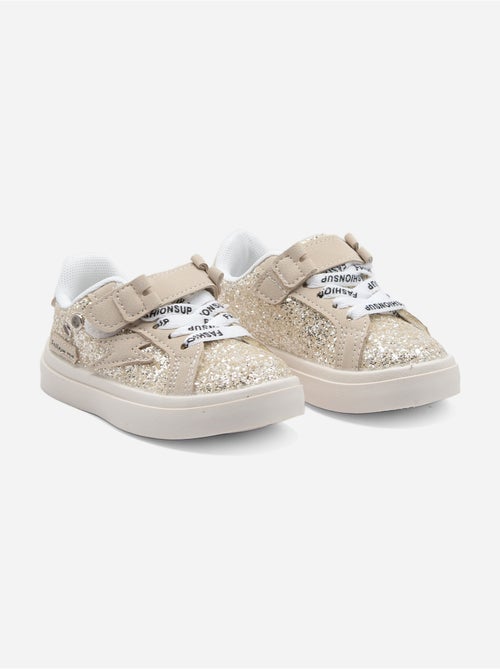 Baskets Bébé à scratch - Kiabi