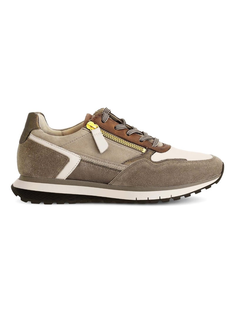 Baskets beige en combinaison cuirs Gabor Rose - Kiabi