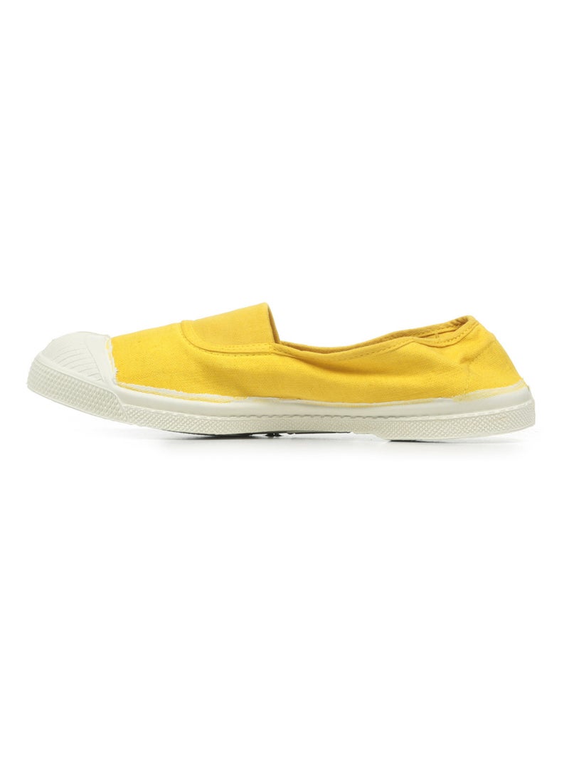 Baskets Bensimon Elastique Jaune - Kiabi