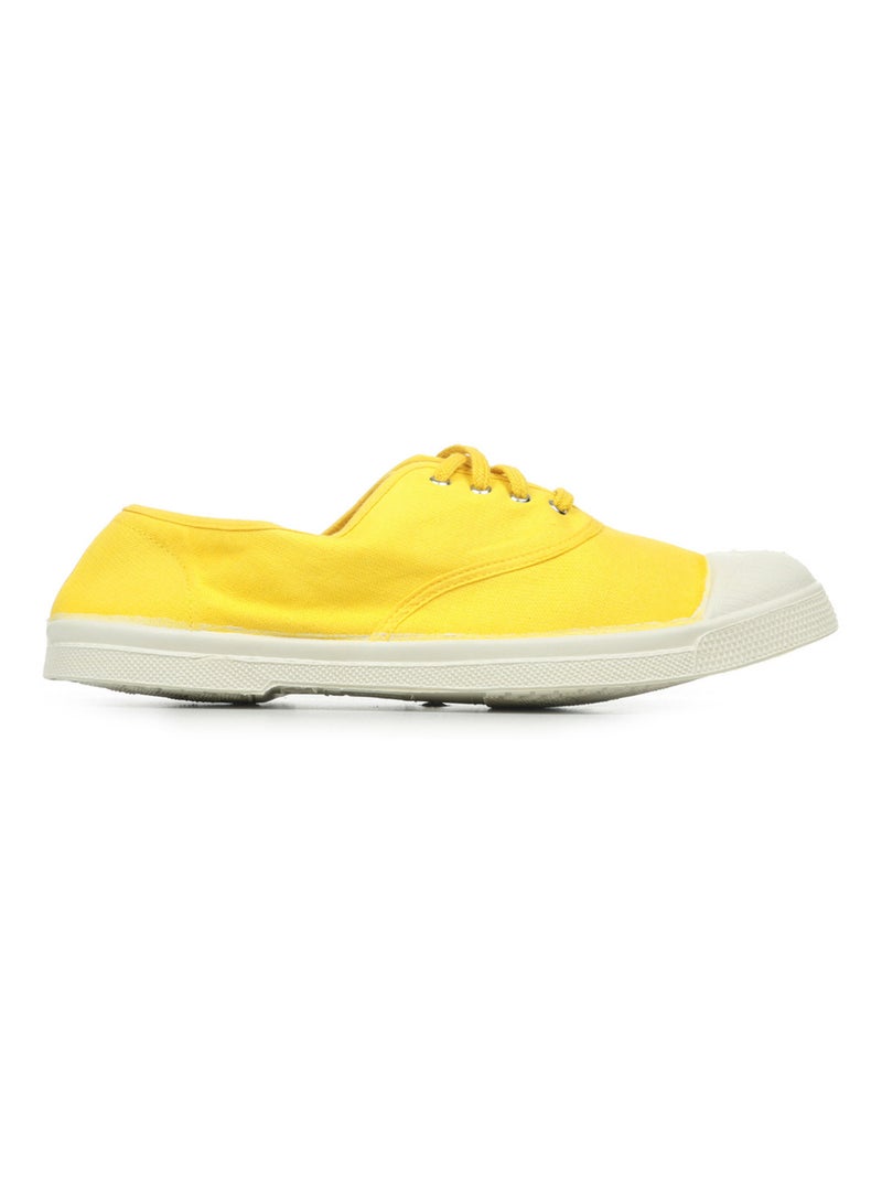 Baskets Bensimon Lacet Jaune - Kiabi