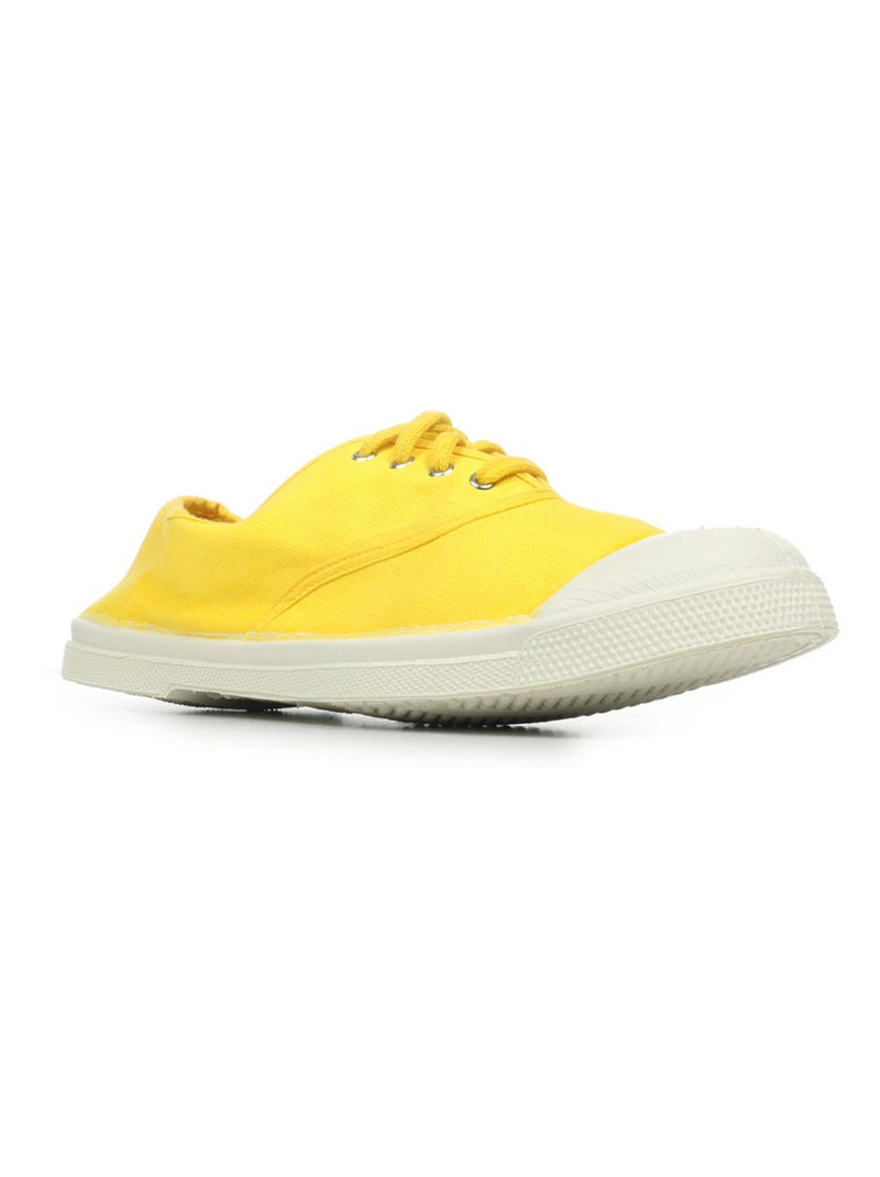 Baskets Bensimon Lacet Jaune - Kiabi