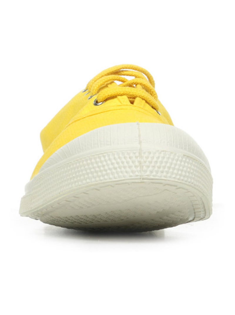 Baskets Bensimon Lacet Jaune - Kiabi