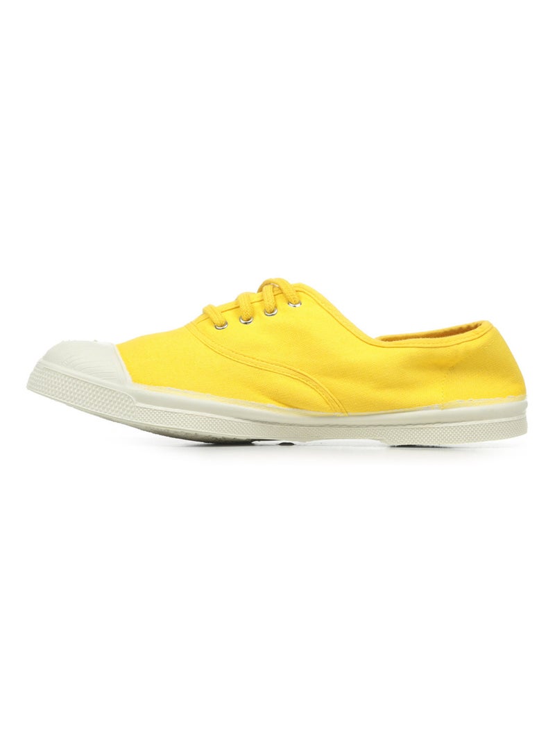 Baskets Bensimon Lacet Jaune - Kiabi