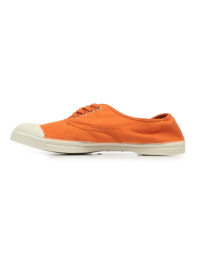 Baskets Bensimon Lacet Orange - Kiabi