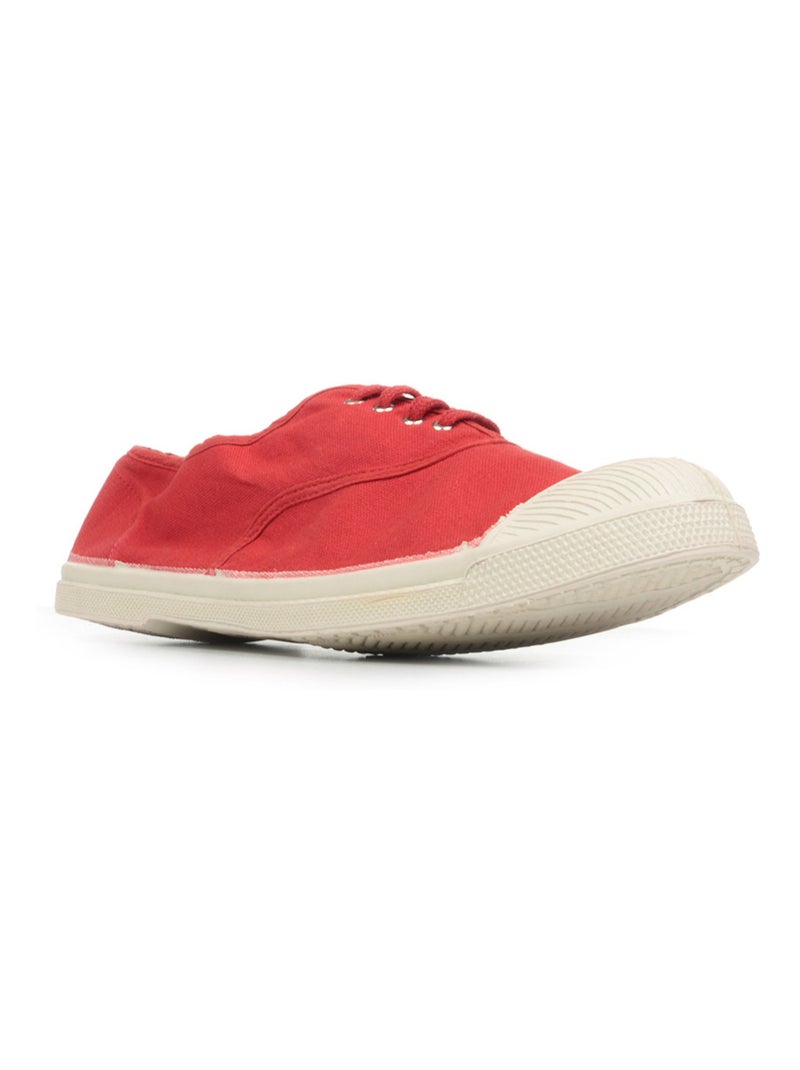 Baskets Bensimon Lacet Rouge - Kiabi