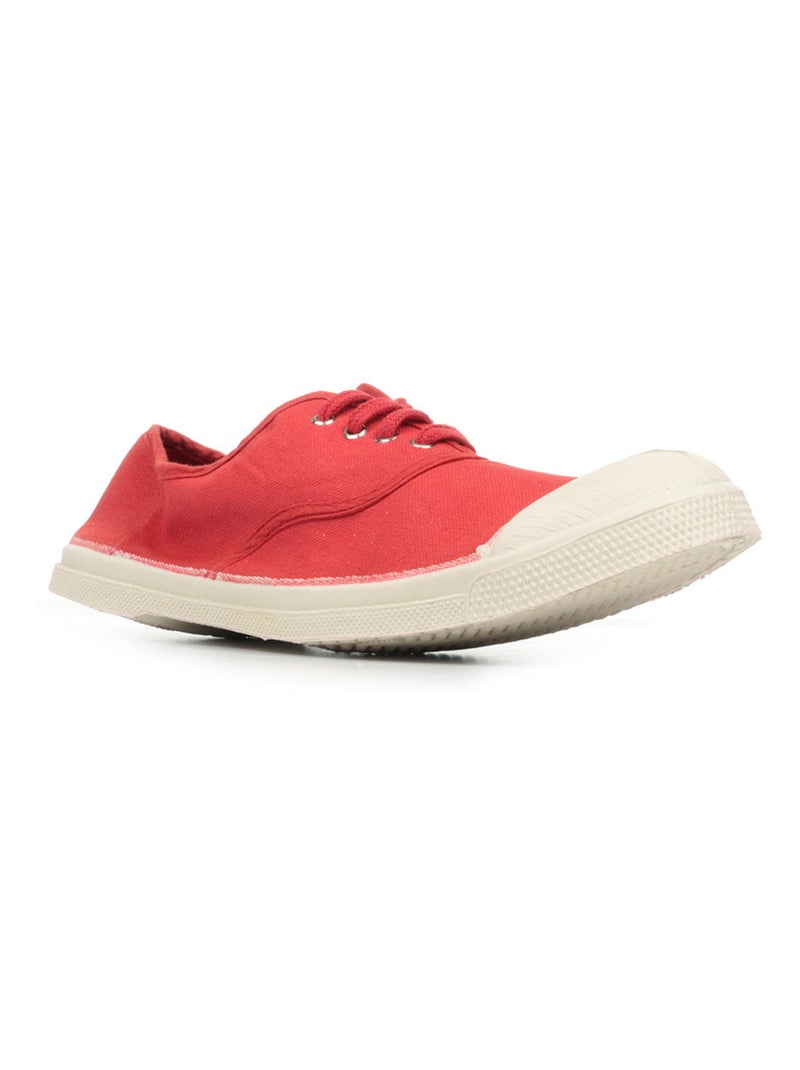 Baskets Bensimon Lacet Rouge - Kiabi