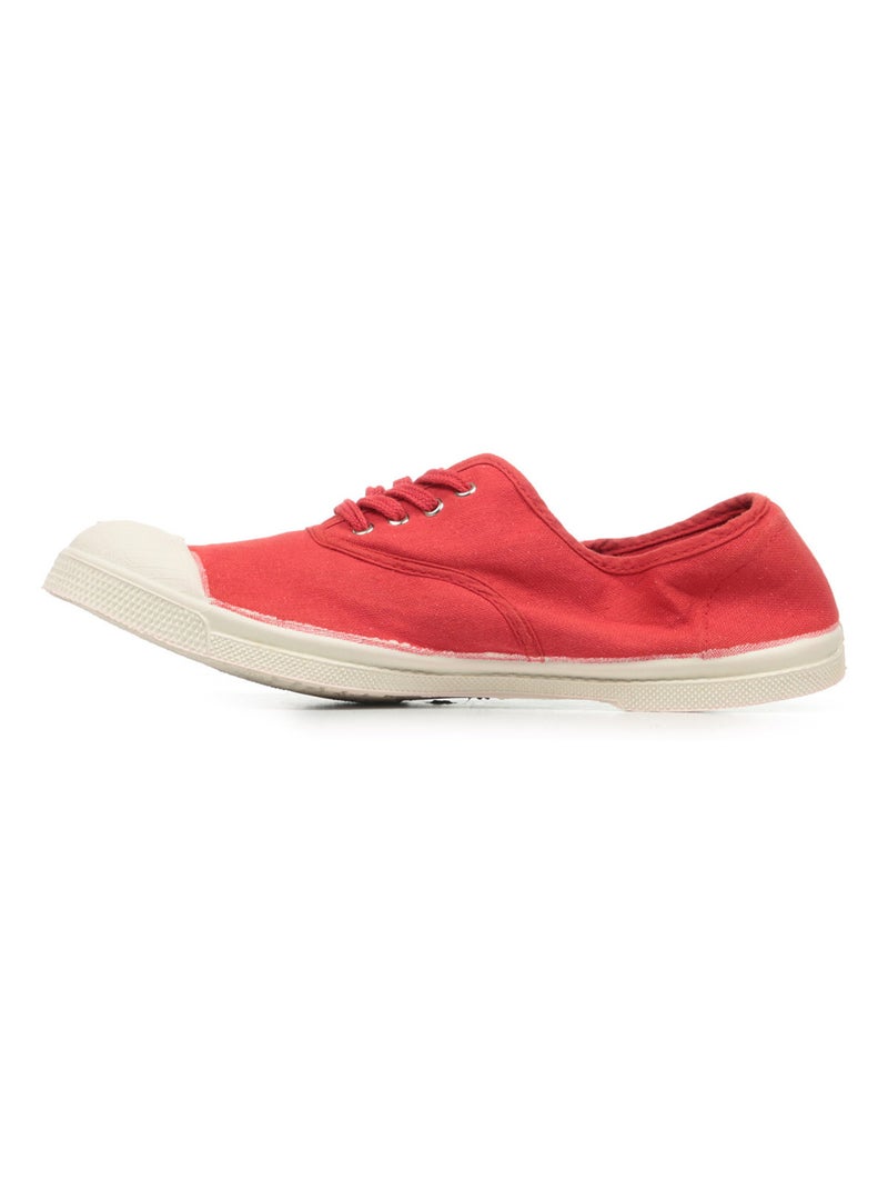 Baskets Bensimon Lacet Rouge - Kiabi