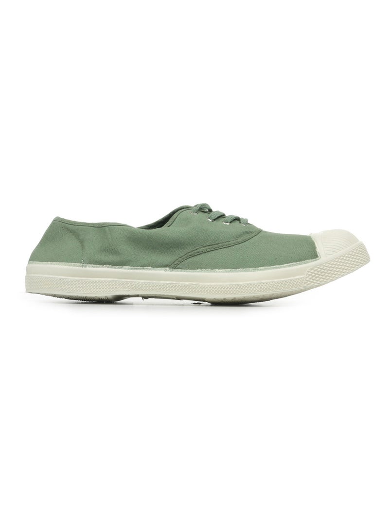 Baskets Bensimon Lacet Vert - Kiabi