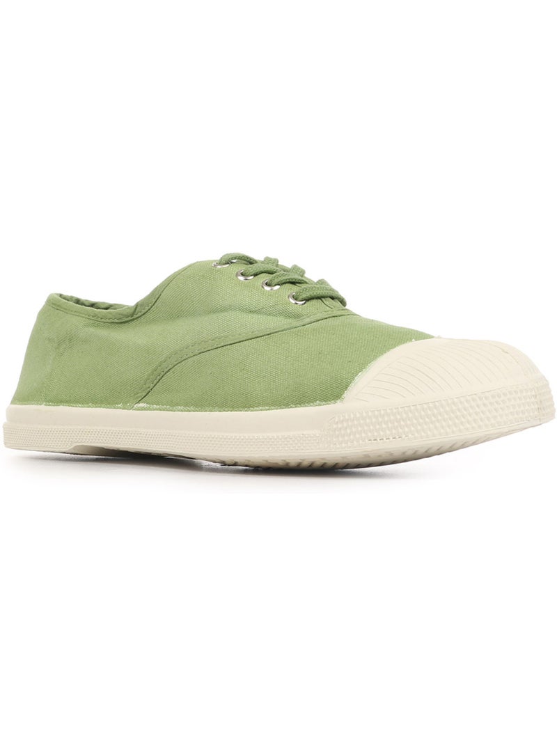 Baskets Bensimon Lacet Vert - Kiabi