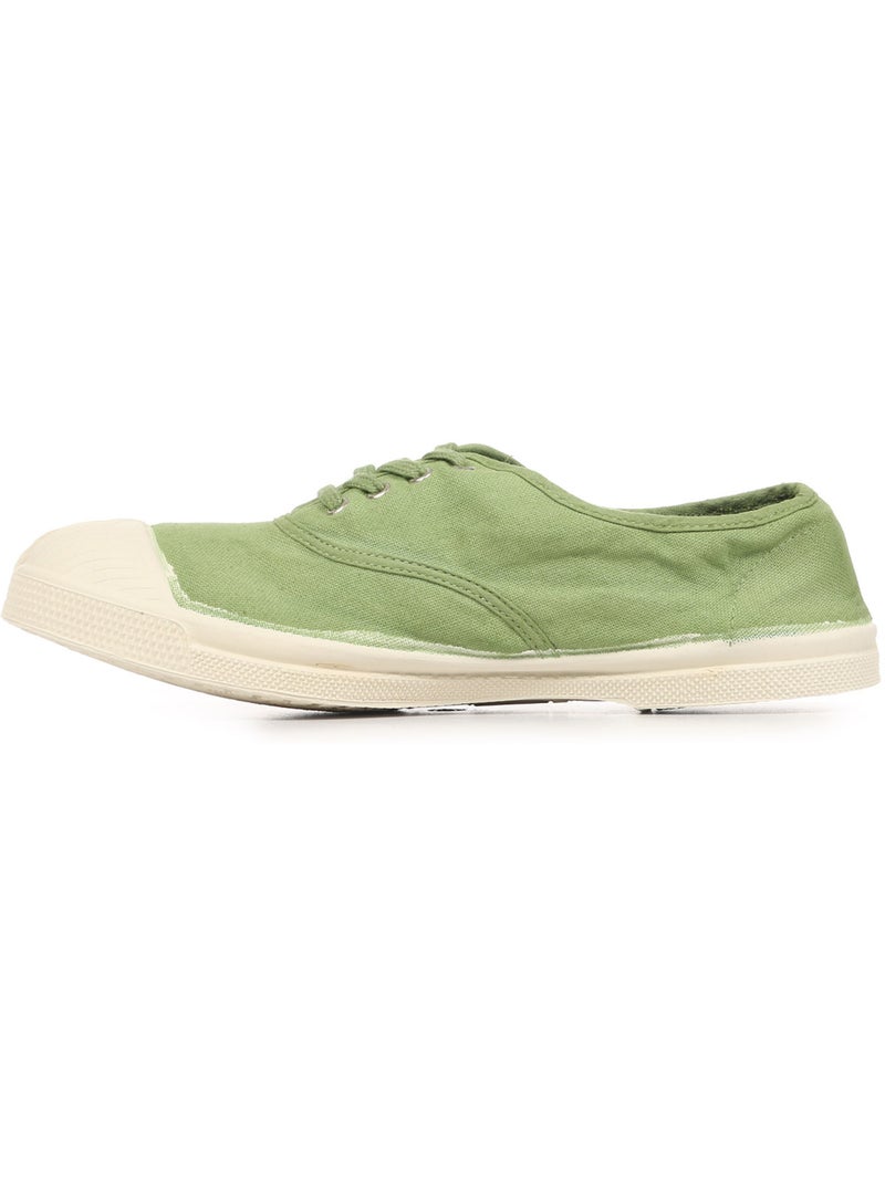 Baskets Bensimon Lacet Vert - Kiabi