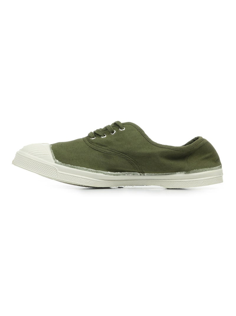 Baskets Bensimon Lacet Vert olive - Kiabi