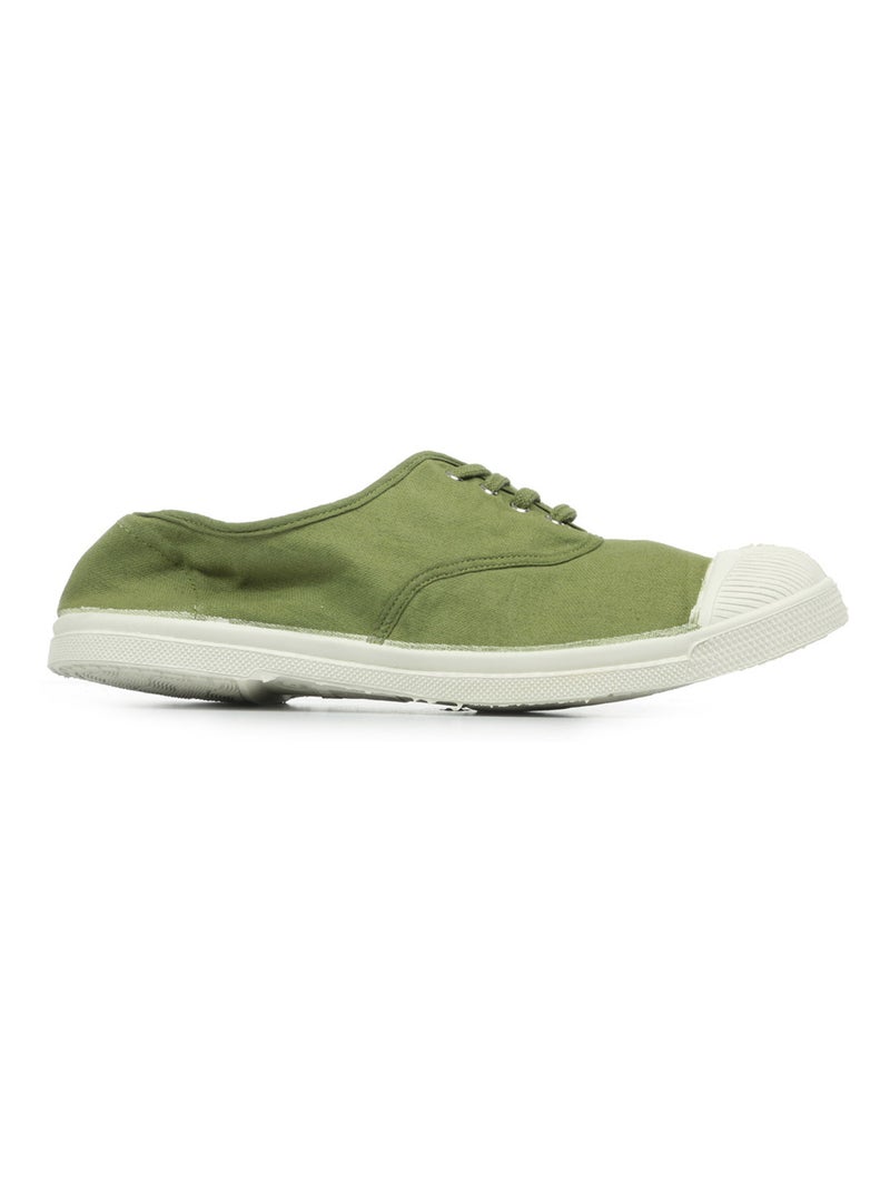 Baskets Bensimon Lacet Vert olive - Kiabi