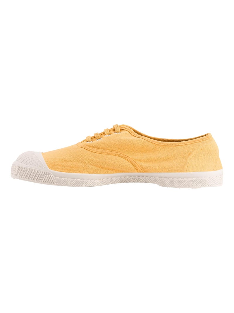 Baskets Bensimon Lacets Jaune - Kiabi