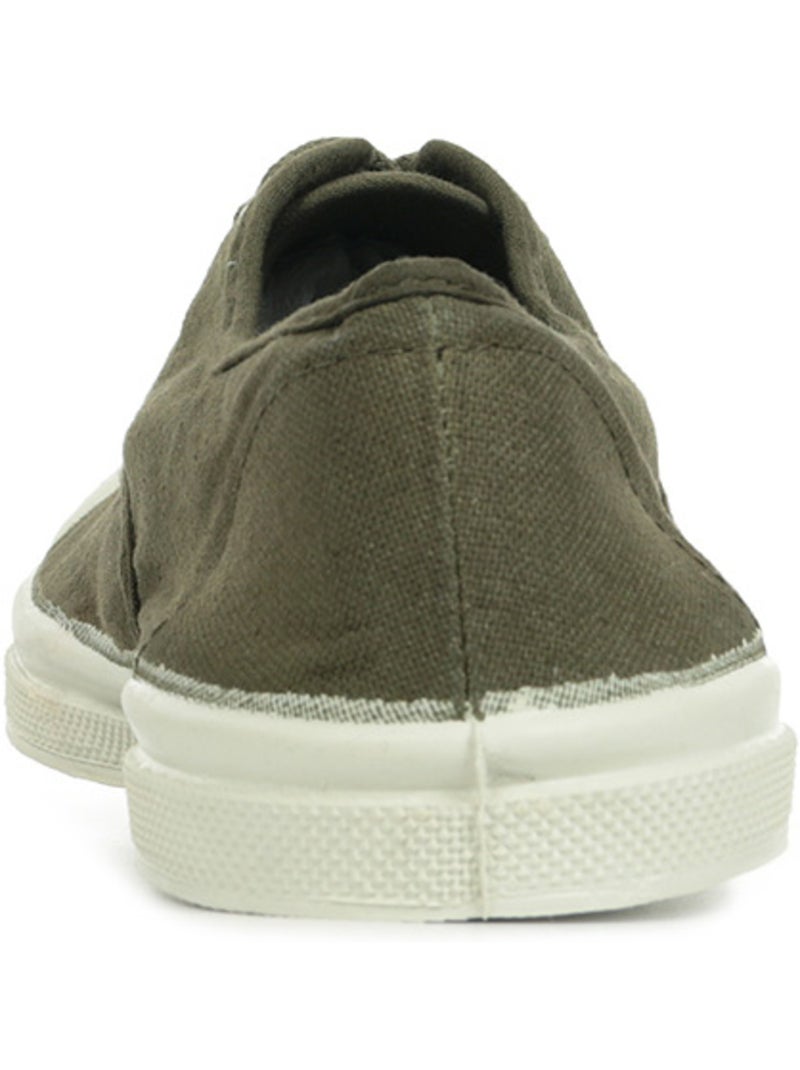 Baskets Bensimon Lacets Kaki - Kiabi