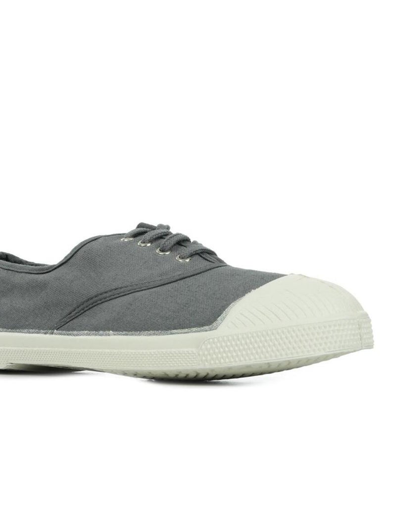 Baskets Bensimon Tennis Lacets Gris Blanc - Kiabi