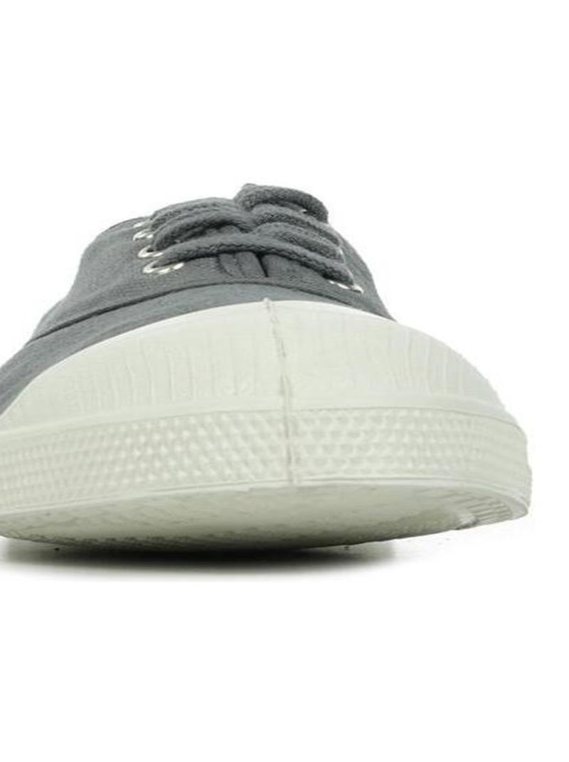 Baskets Bensimon Tennis Lacets Gris Blanc - Kiabi