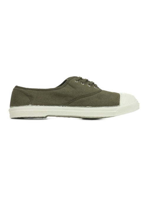 Baskets Bensimon Tennis Lacets Kaki - Kiabi