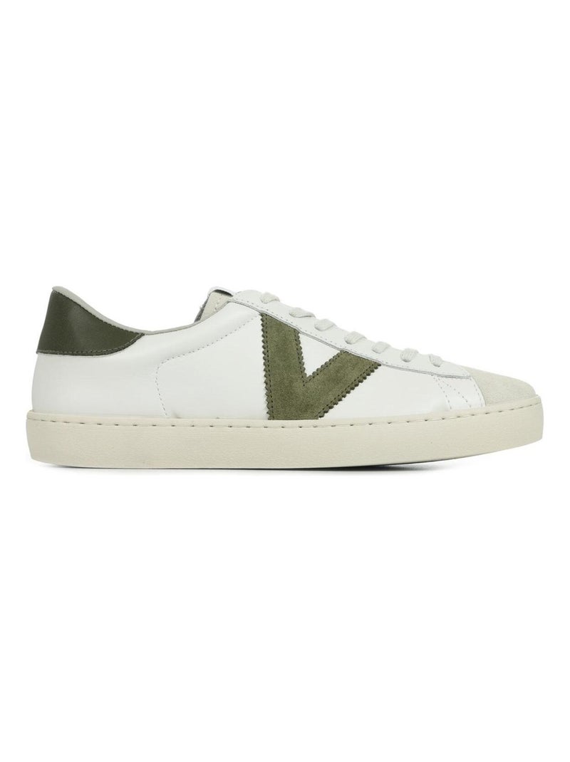 Baskets Berlin Blanc Vert - Kiabi