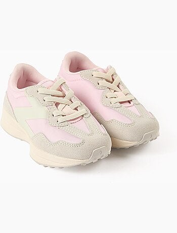 Baskets bi-matière à lacets Superlight Runner