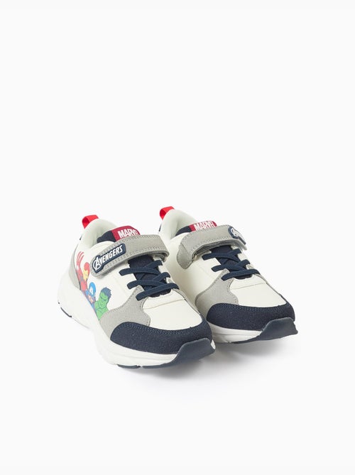 Baskets bi-matière avec les Avengers - Kiabi