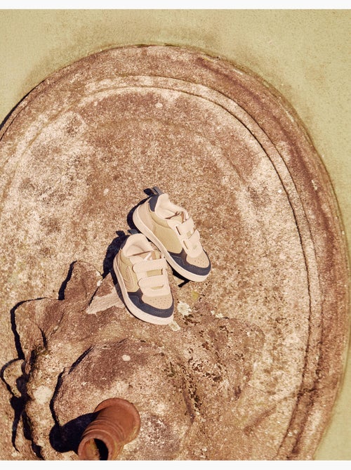 Baskets bi-matière ZY Move - Kiabi