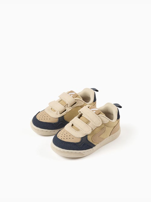 Baskets bi-matière ZY Move - Kiabi