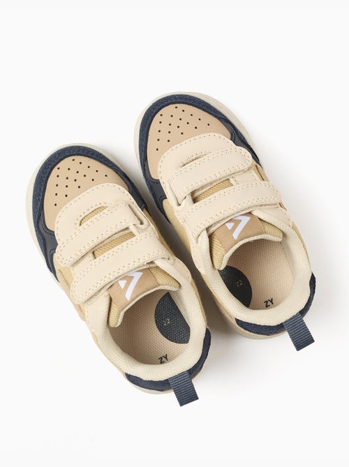 Baskets bi-matière ZY Move - Kiabi