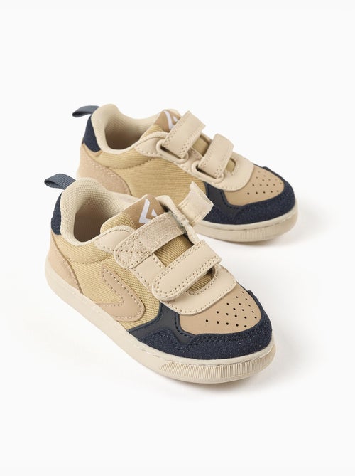 Baskets bi-matière ZY Move - Kiabi