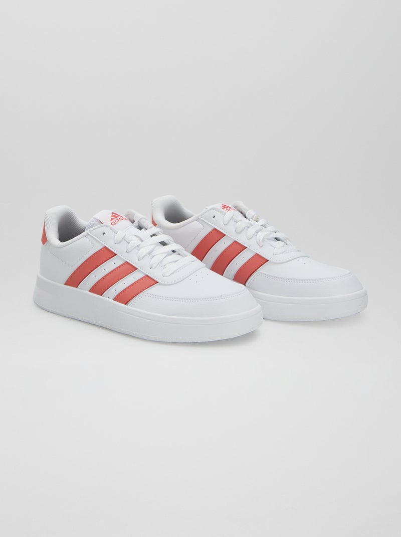 Baskets bicolores 'Adidas' blanc - Kiabi