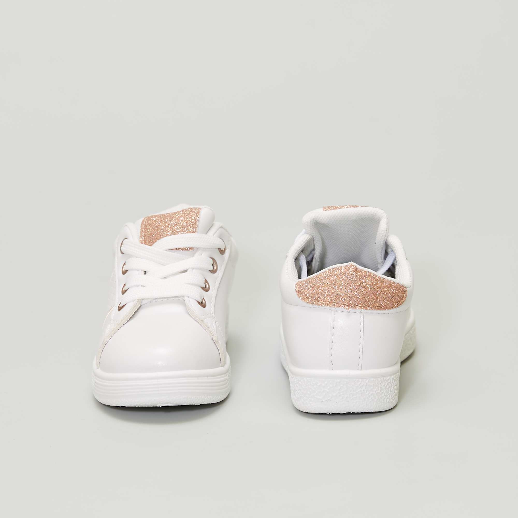 basket blanche paillette