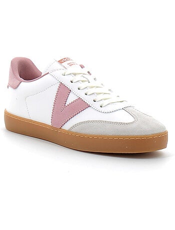 Baskets en Cuir et Syntetique Victoria.
