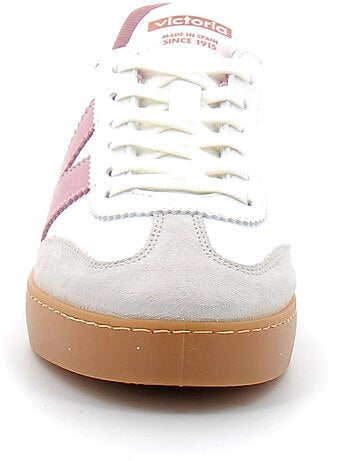 Baskets en Cuir et Syntetique Victoria.