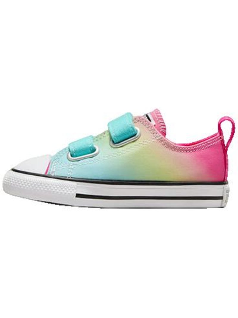 Baskets Bleu Vert   Fille Converse All Star Easy Rose - Kiabi